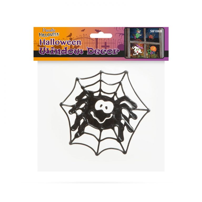 Halloweeni pók -Öntapadós ablakmatrica