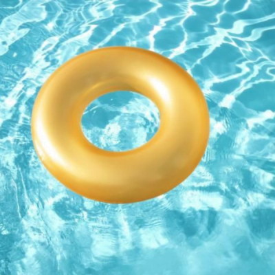 Bestway aranyszínű úszógumi 91 cm