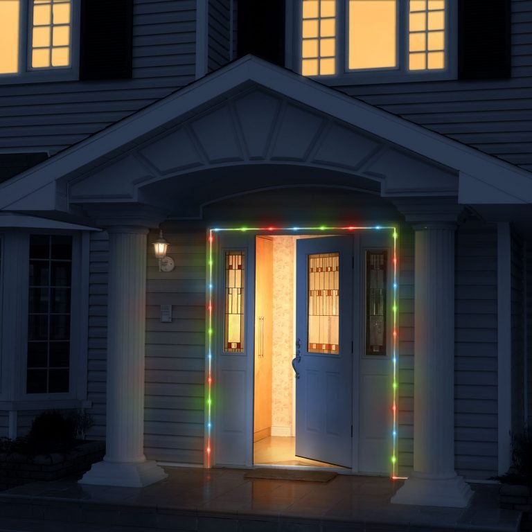 Karácsonyi LED fénykábel 5 m színes