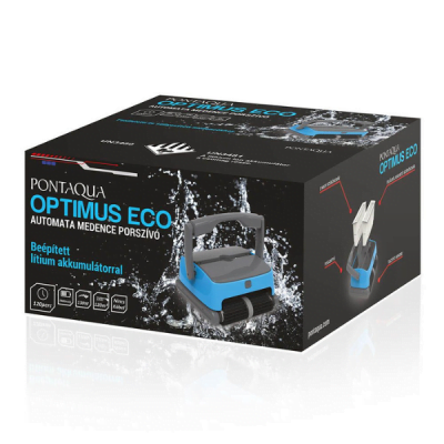Pontaqua OPTIMUS ECO akkumulátoros automata medence porszívó