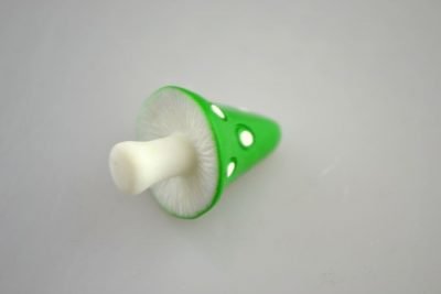 Tündérkert mini gomba csúcsos kalappal - zöld