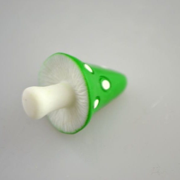 Tündérkert mini gomba csúcsos kalappal - zöld
