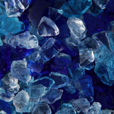 Tündérkert üveg zúzalék kék 600 g